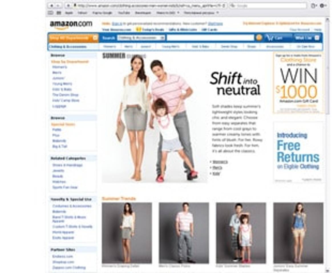 Amazon ведет переговоры с крупными fashion-ритейлерами