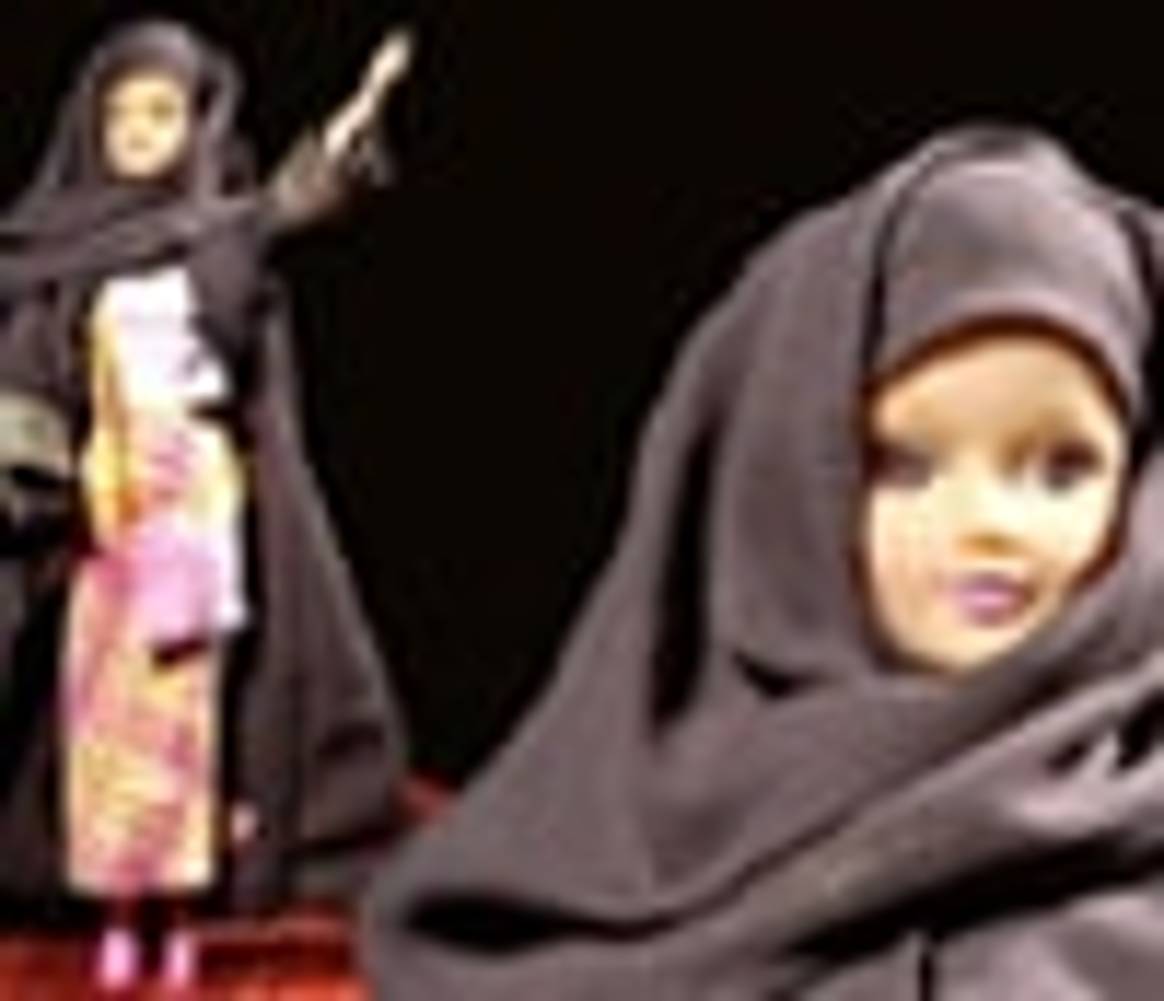 Subasta Barbie con burka en Florencia