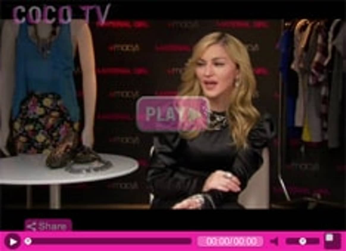 Madonna talks about new collection