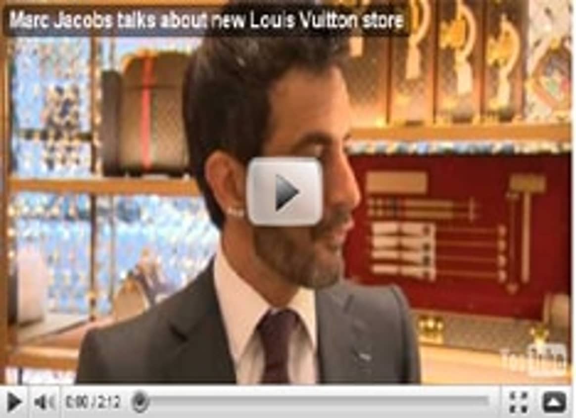 Marc Jacobs about Louis Vuitton store