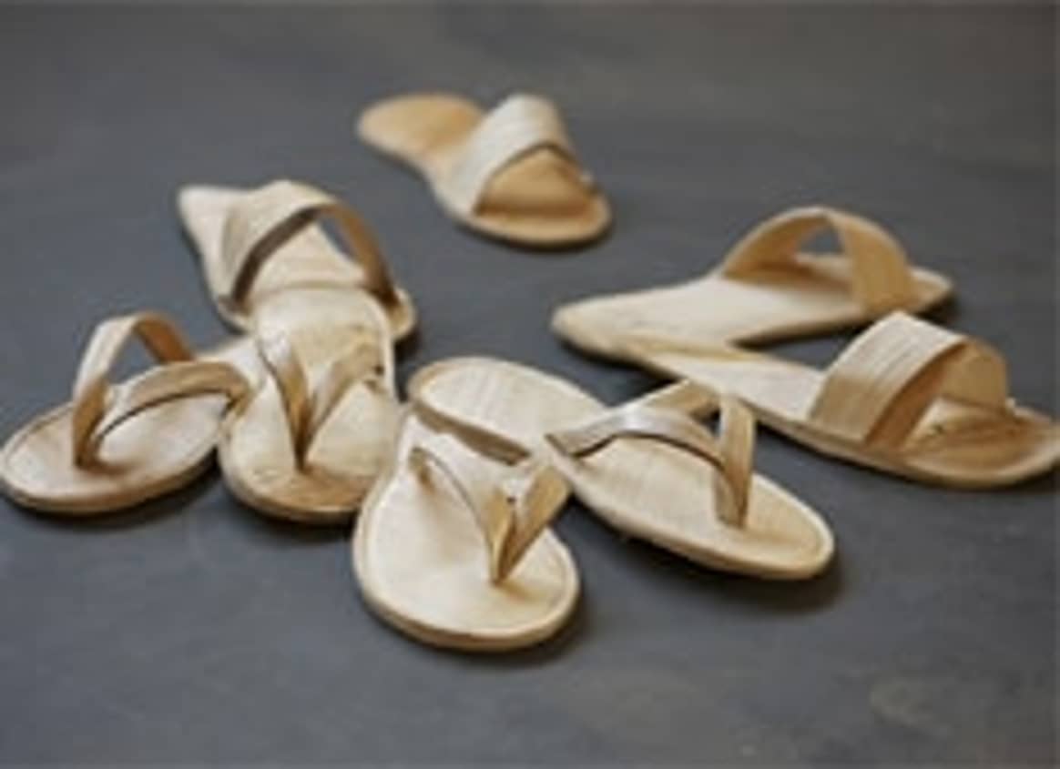 AFW: Palmblad-slippers bekroond