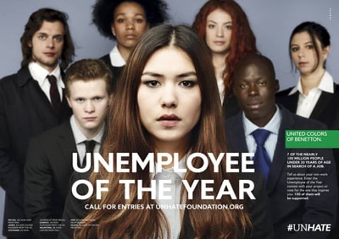 Benetton vient en aide aux jeunes sans emploi