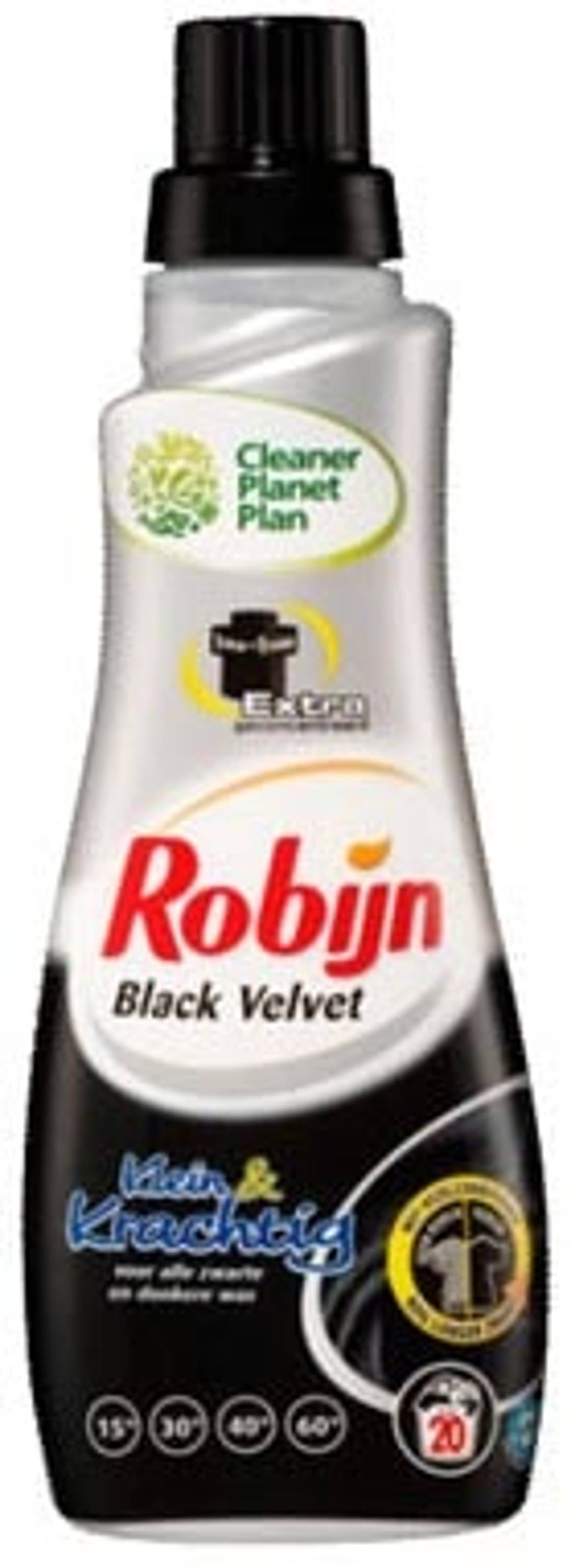 Met Robijn Black Velvet komt ook je mooie donkere kleding de winter door!