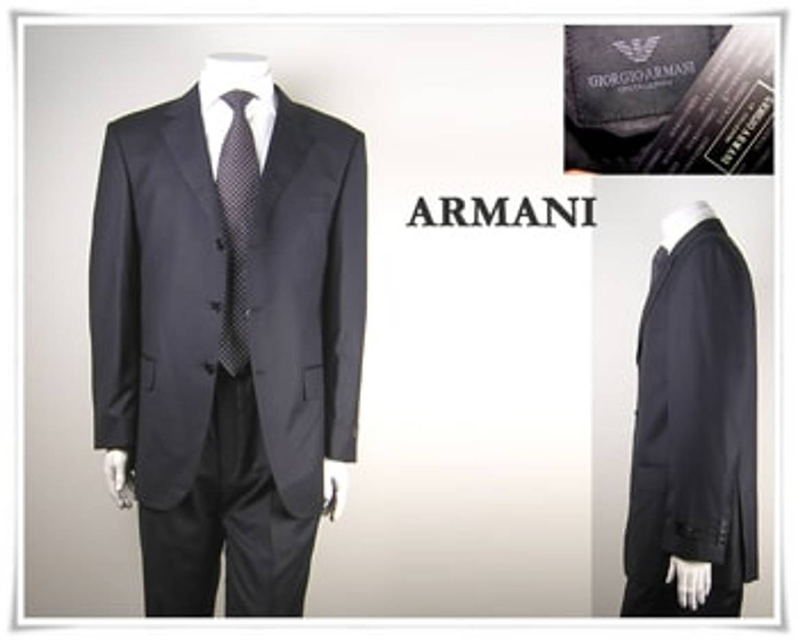Armani confiant malgré une baisse des ventes