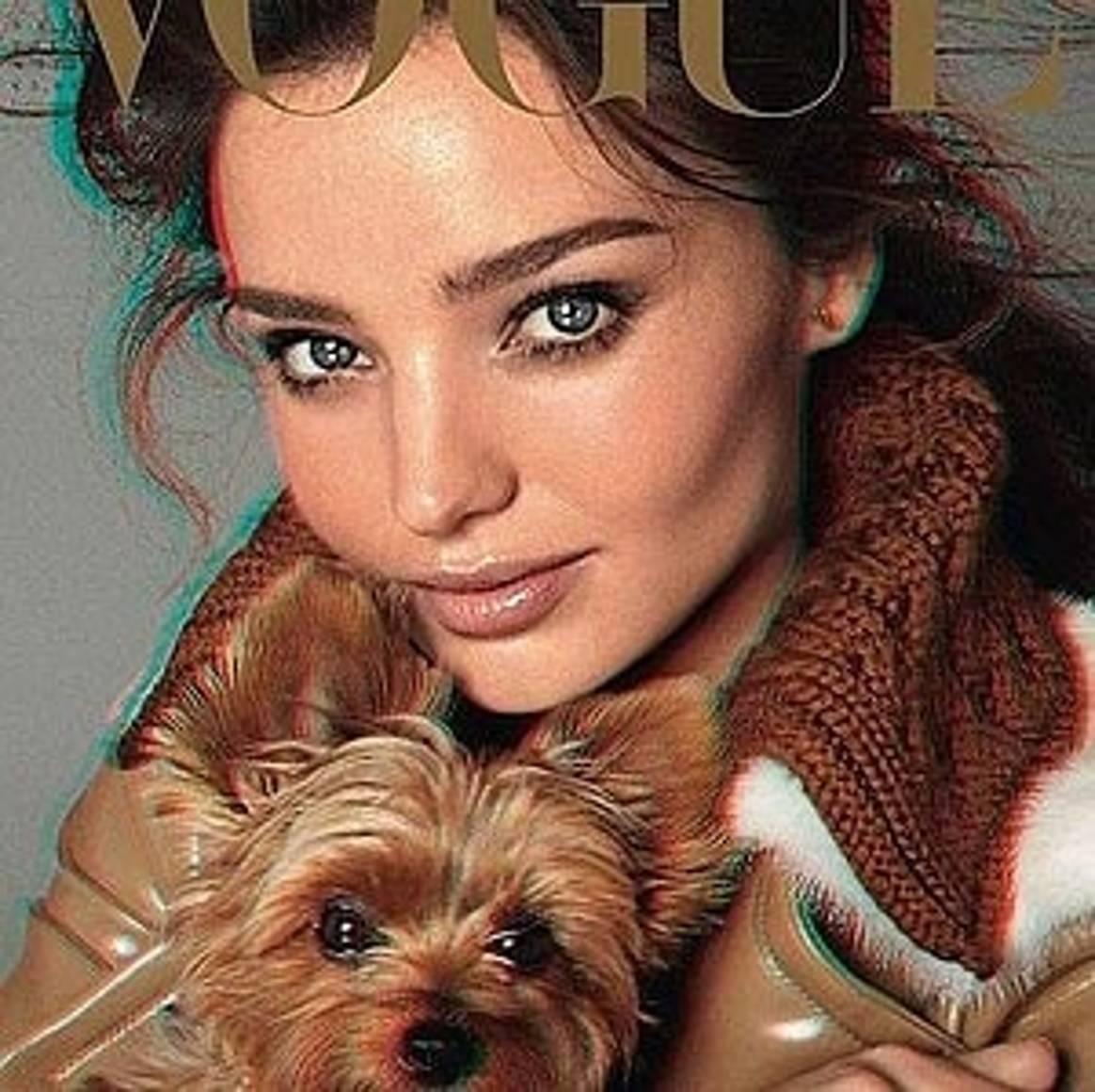 Vogue Italia pionera en el 3D