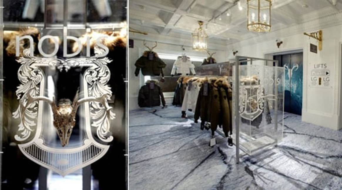 Nobis jackets: eerste concept store in Harrods