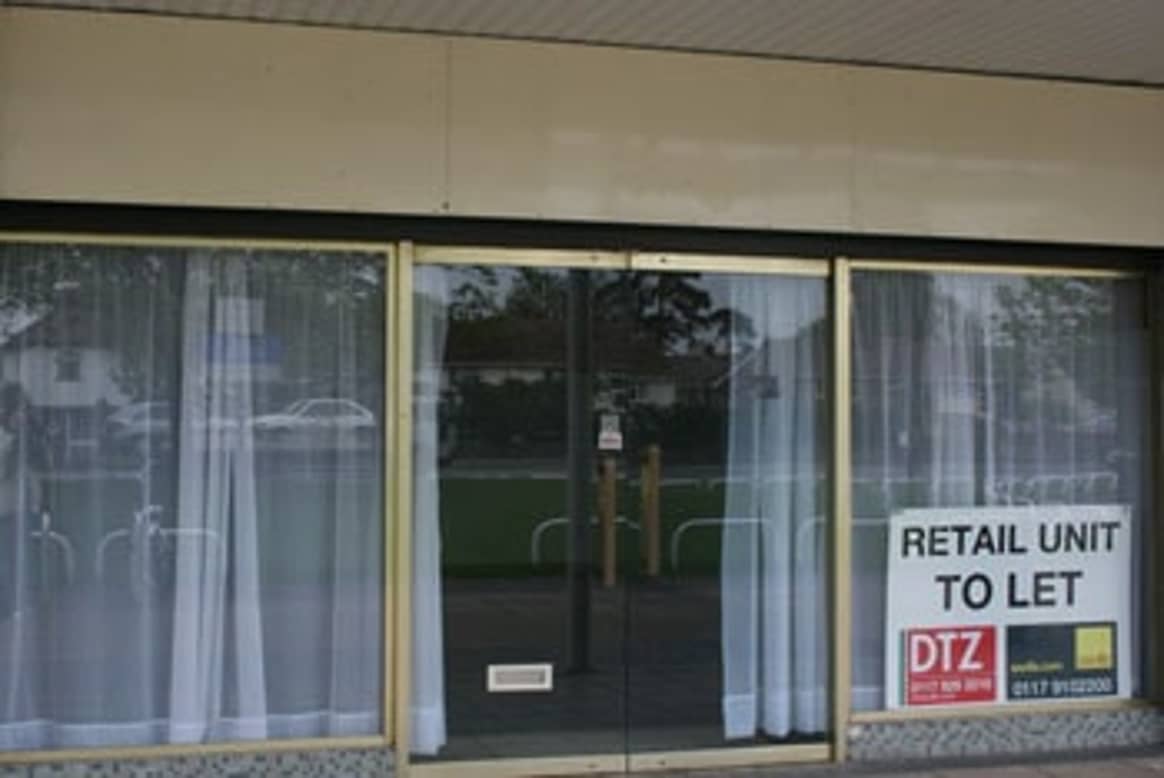 Rise of vacant shop numbers