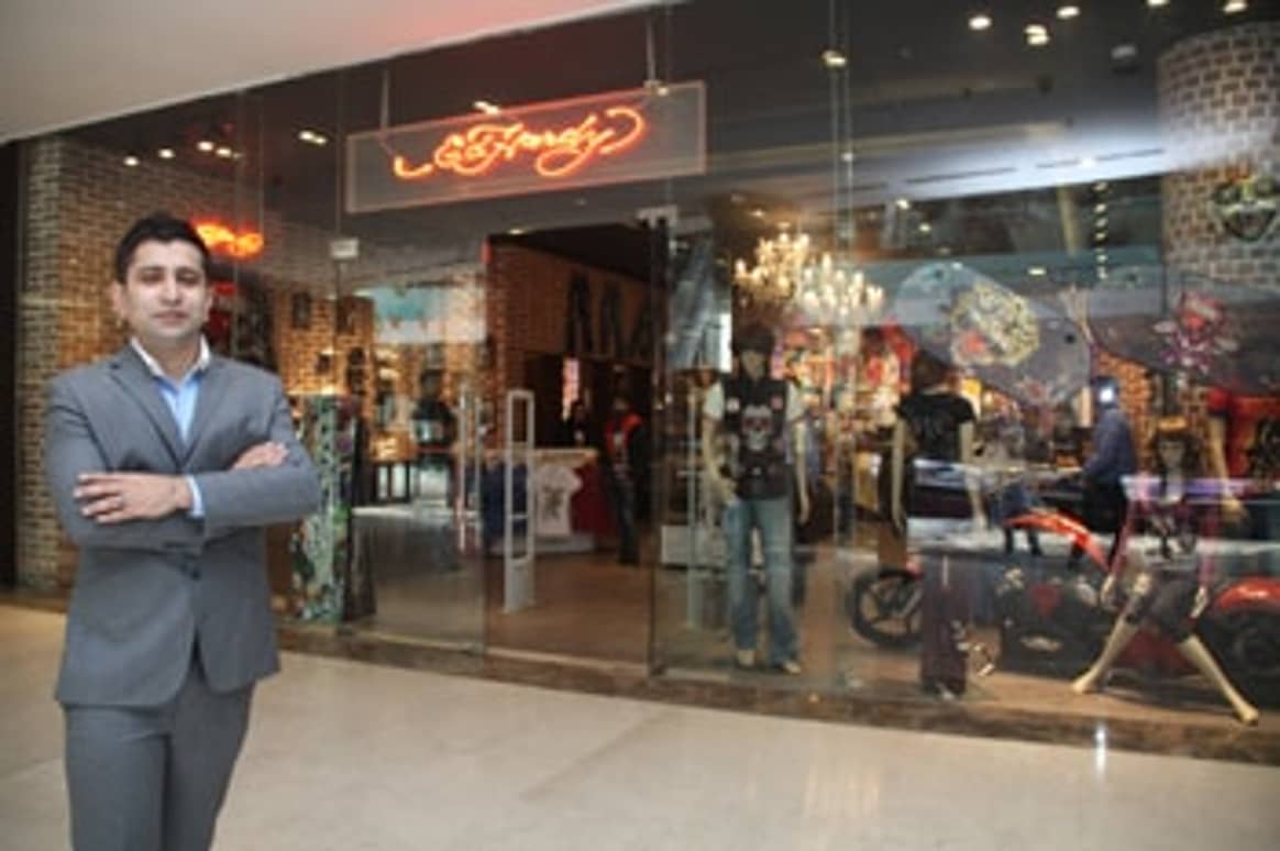 Tattoo, graffiti spell success for Ed Hardy in India