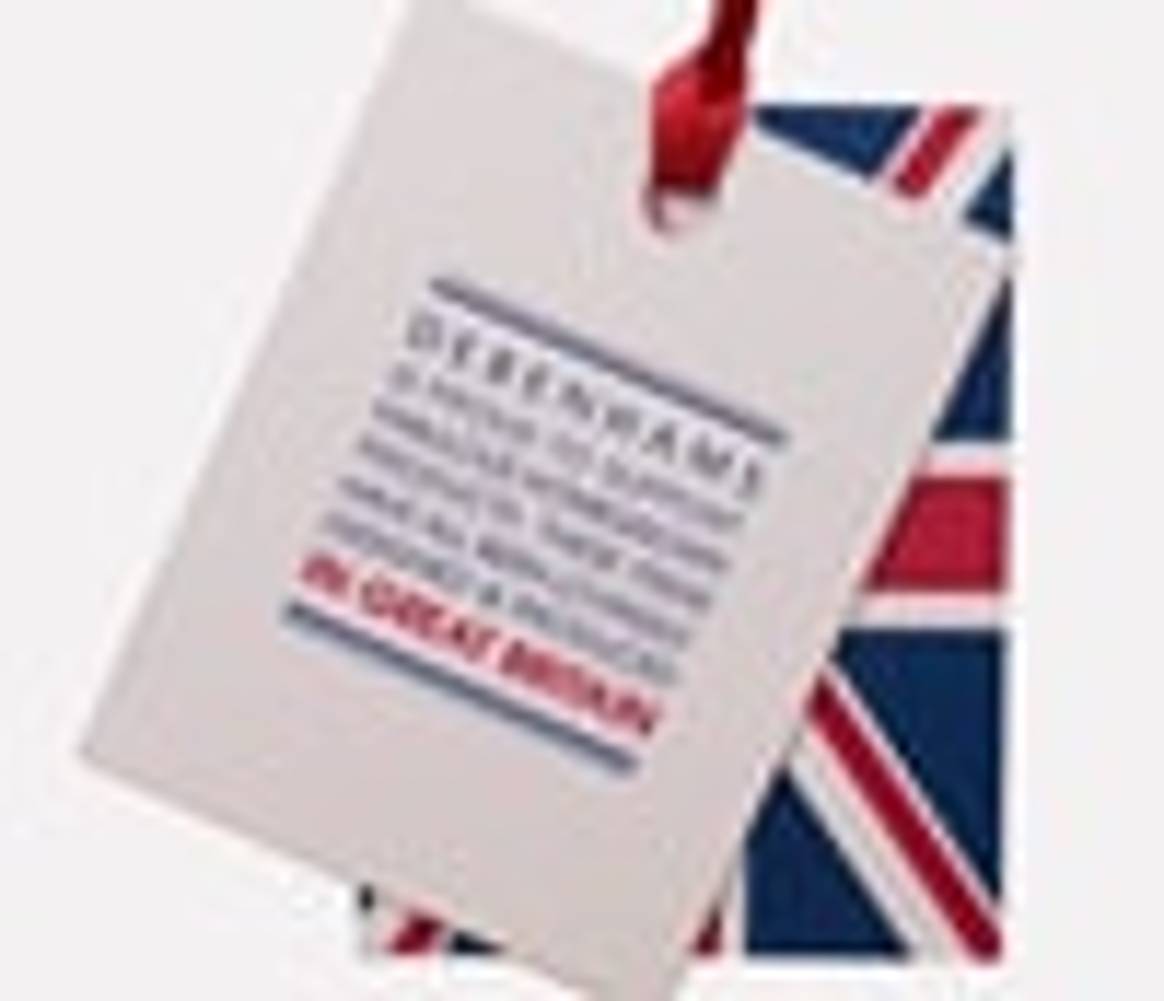 Debenhams pledges Made in UK collection​s