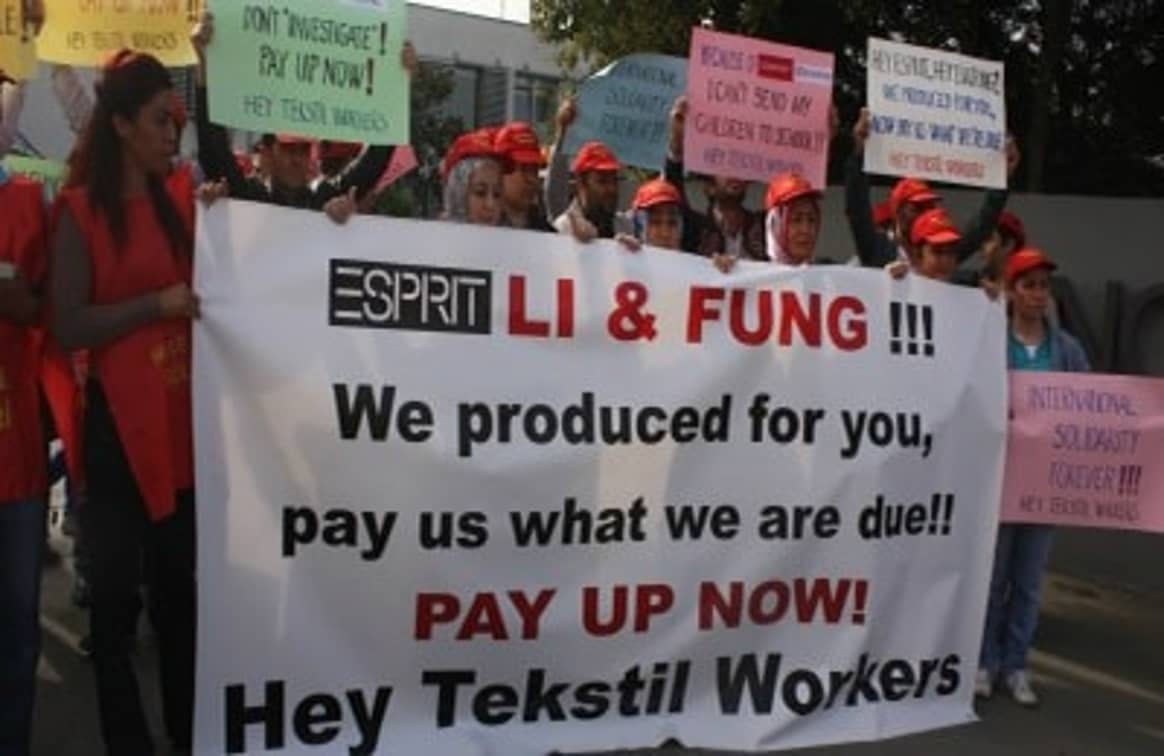 Esprit und Li & Fung Ziel von Protesten