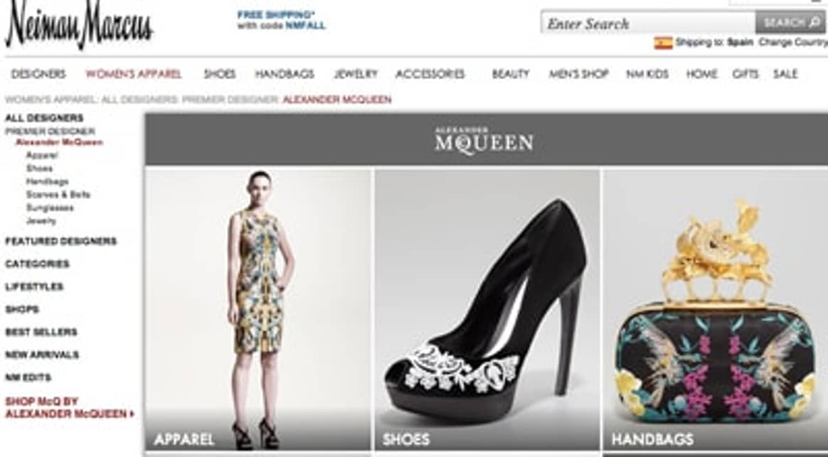Neiman Marcus facilita compras desde España en su e-shop