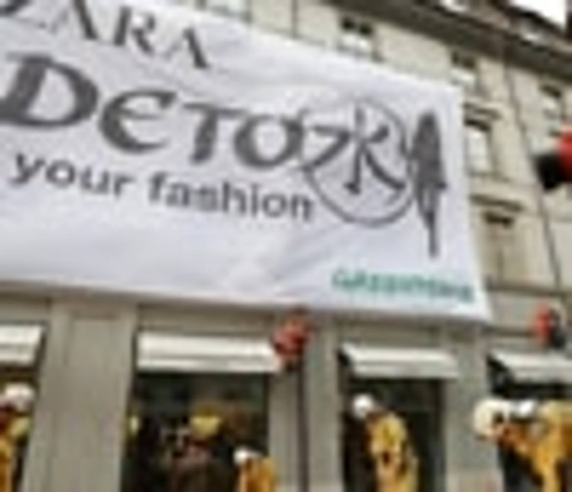 Zara se une a campaña Detox según Greenpeace