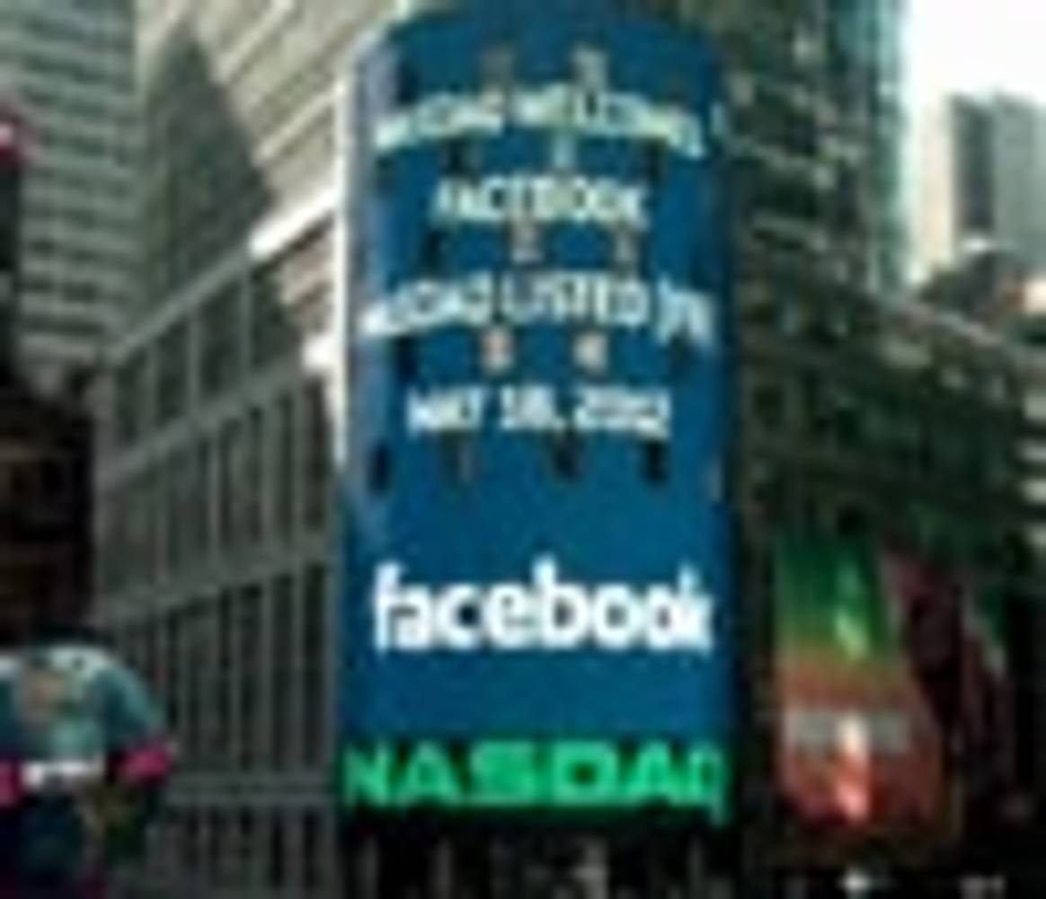 Facebook, ses premiers pas à la Bourse
