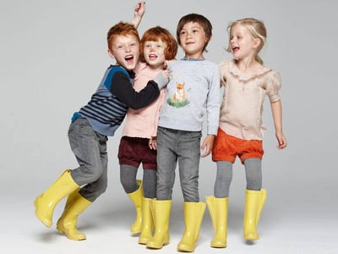 Luxury fashion for children on the rise