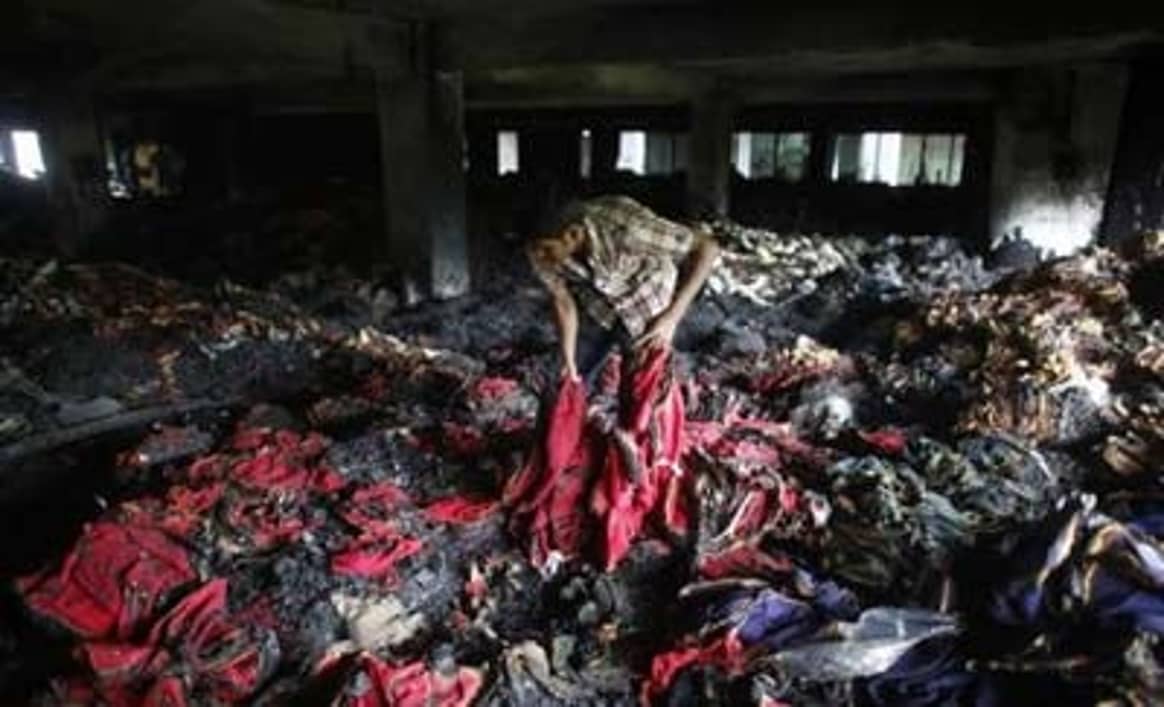 Nuevo incendio en una fábrica textil de Bangladesh