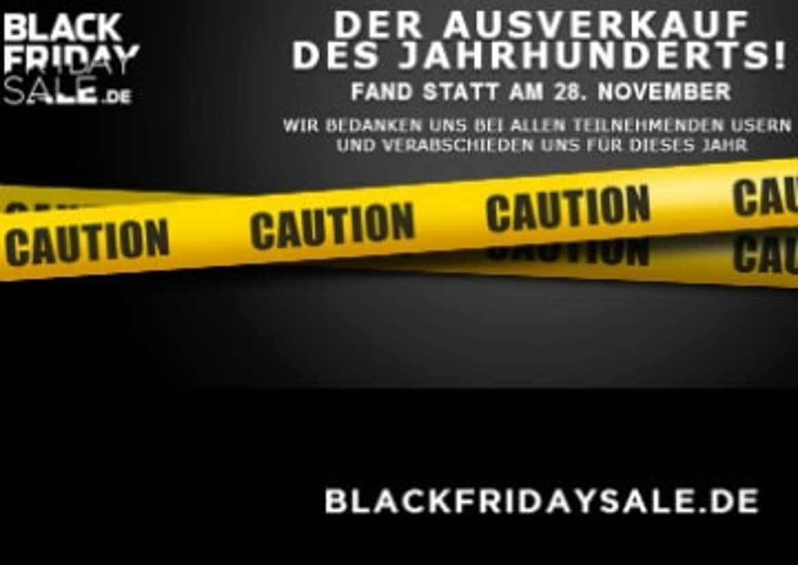 Einzelhandel startet mit Black Friday und Cyber Monday