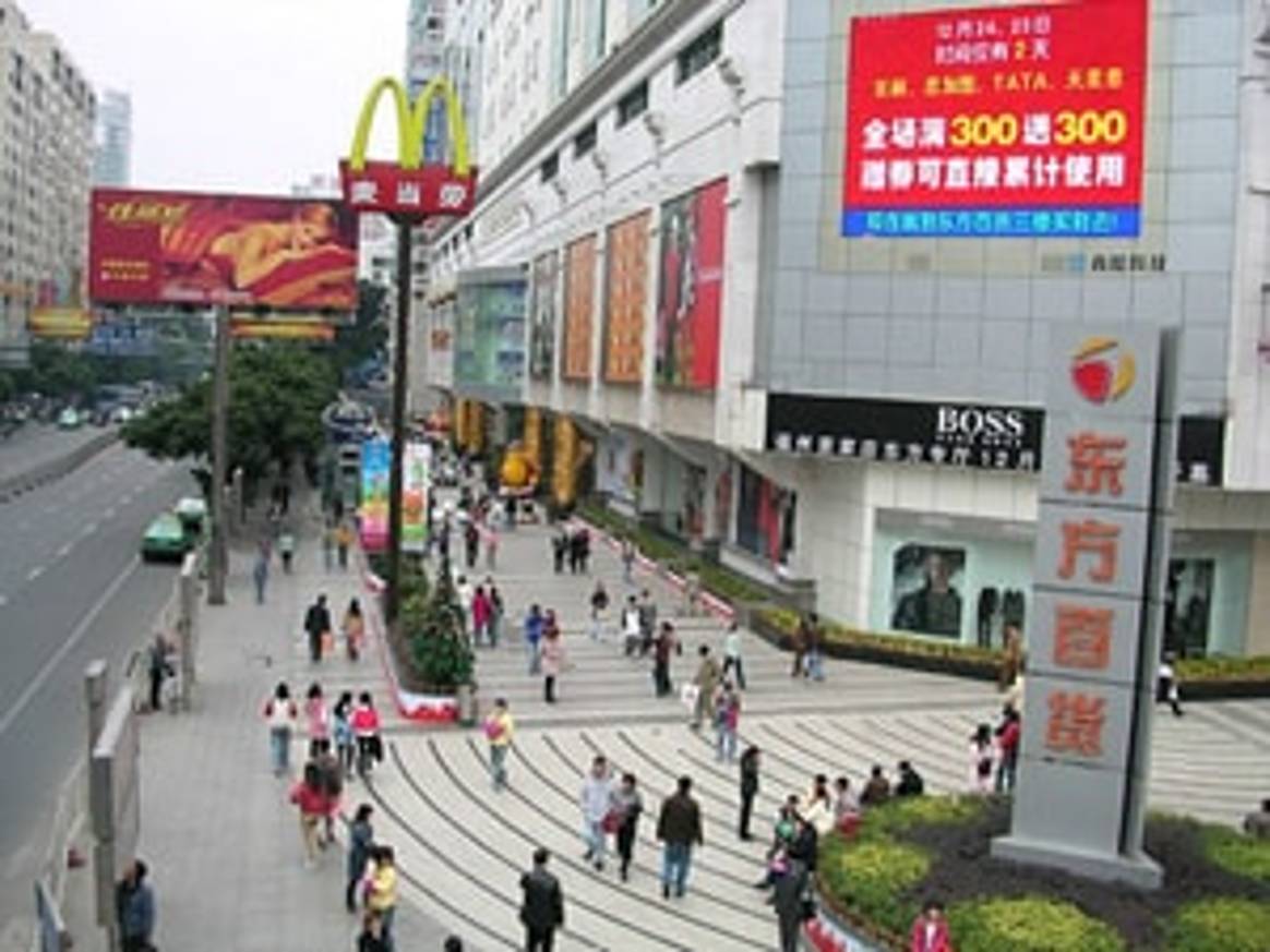 Modemerken concurreren in China's achterland