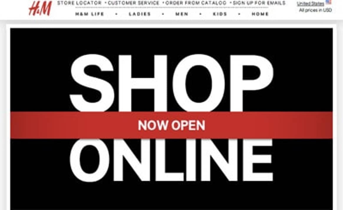 El tardío desembarco de la tienda online de H&M en EEUU