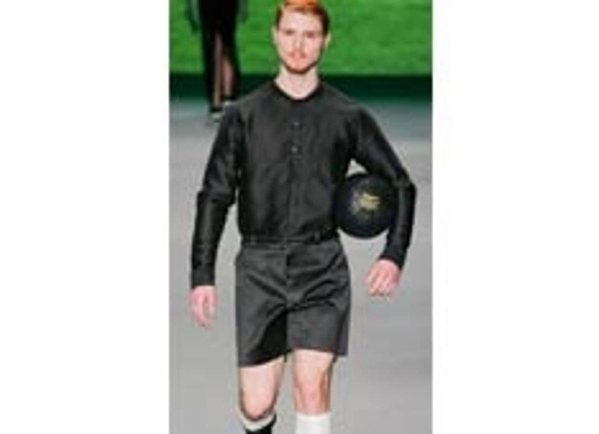 Football fever hits the catwalk