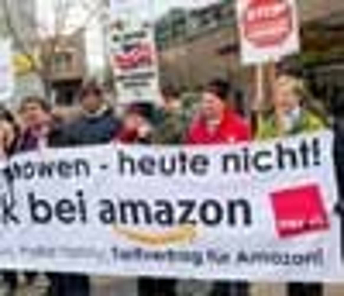 Gewerkschaft setzt Amazon weiter unter Druck