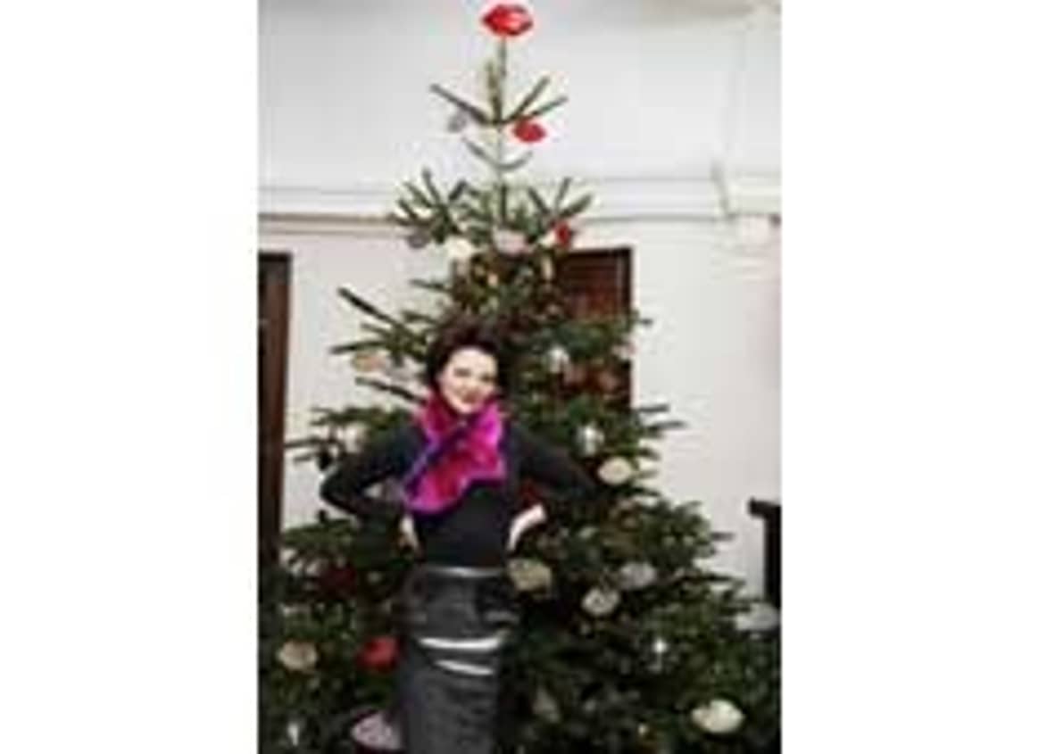 Lulu Guinness Christmas tree