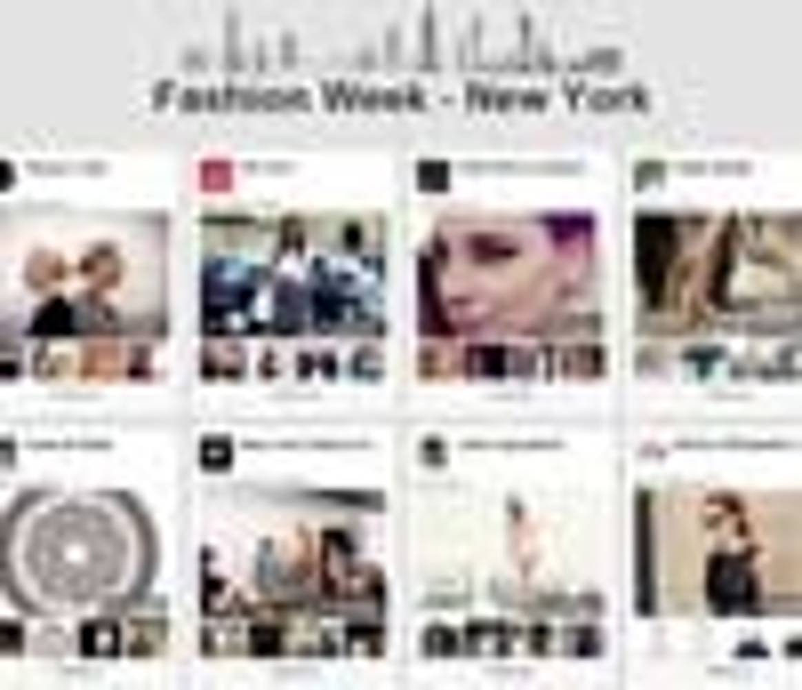 La fashion week en mode Pinterest