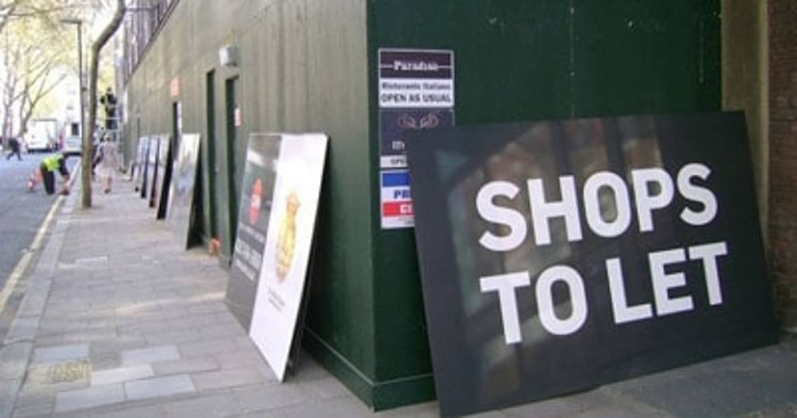 Shop vacancies plague British high street