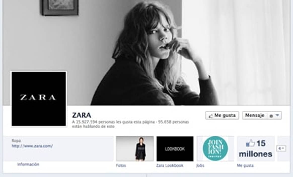 La moda acapara primeros puestos en Facebook España