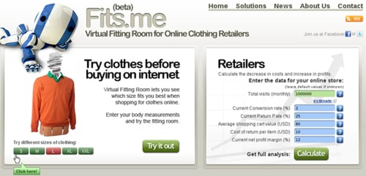 Virtual fitting rooms gaining traction