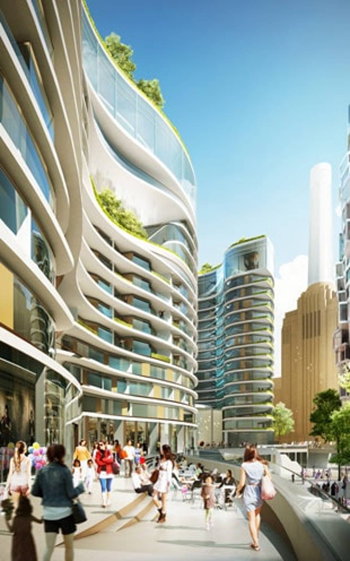 Battersea development plans new high street for London