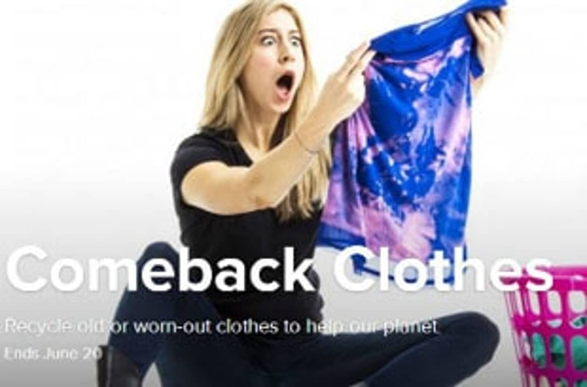 H&M promotes clothes recycling