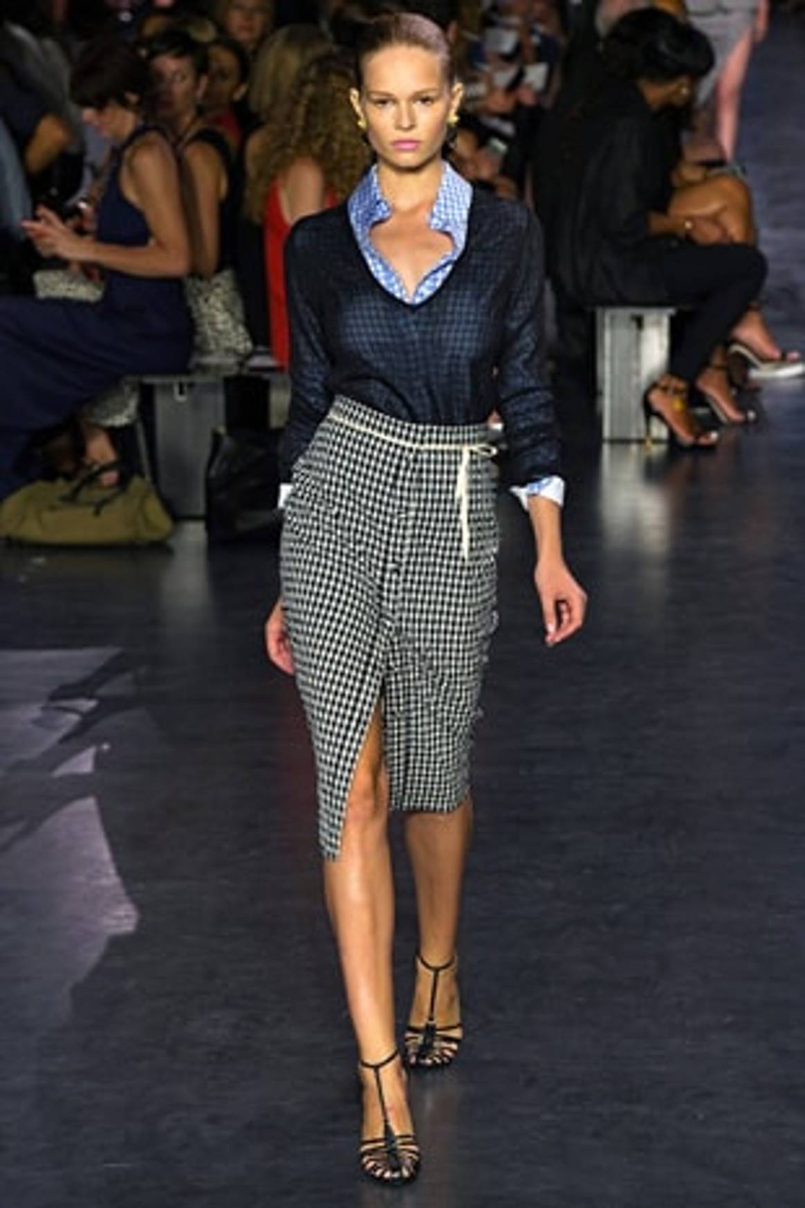 Safari chic and sexy gingham take over the runway in NY