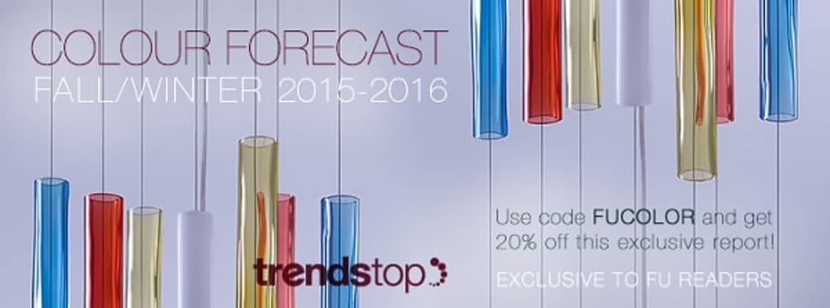 Fall/Winter 2015-16 colour trends