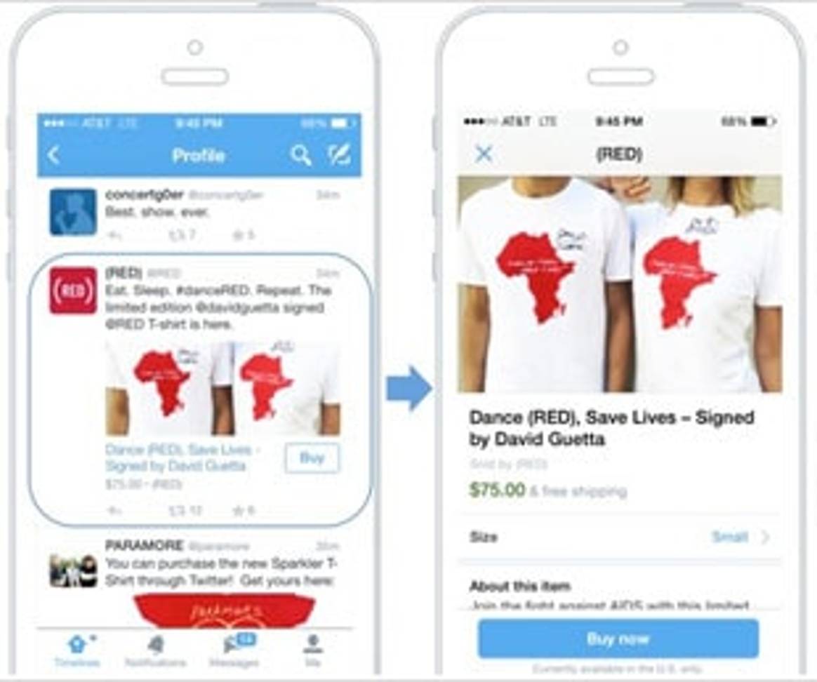 Twitter launches e-commerce 'buy it now' button