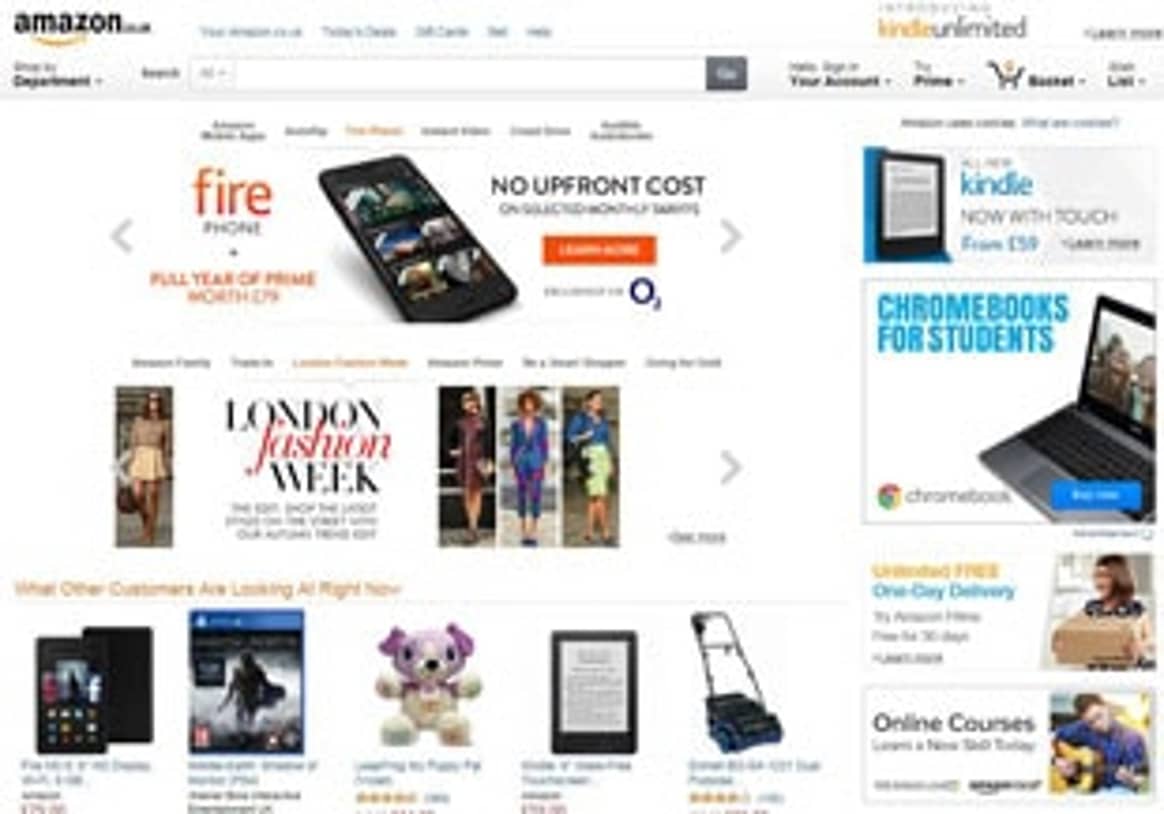 Amazon beats Debenhams in digital customer experience report