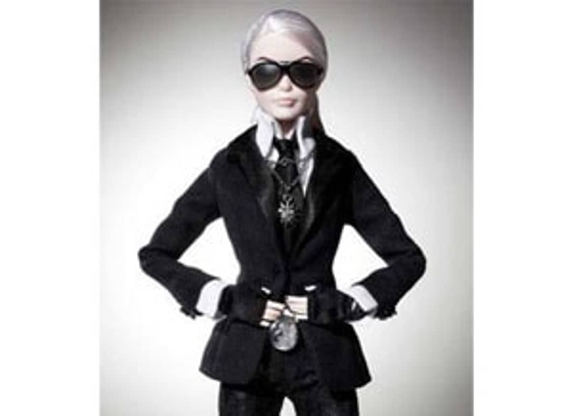Une Barbie Karl Lagerfeld
