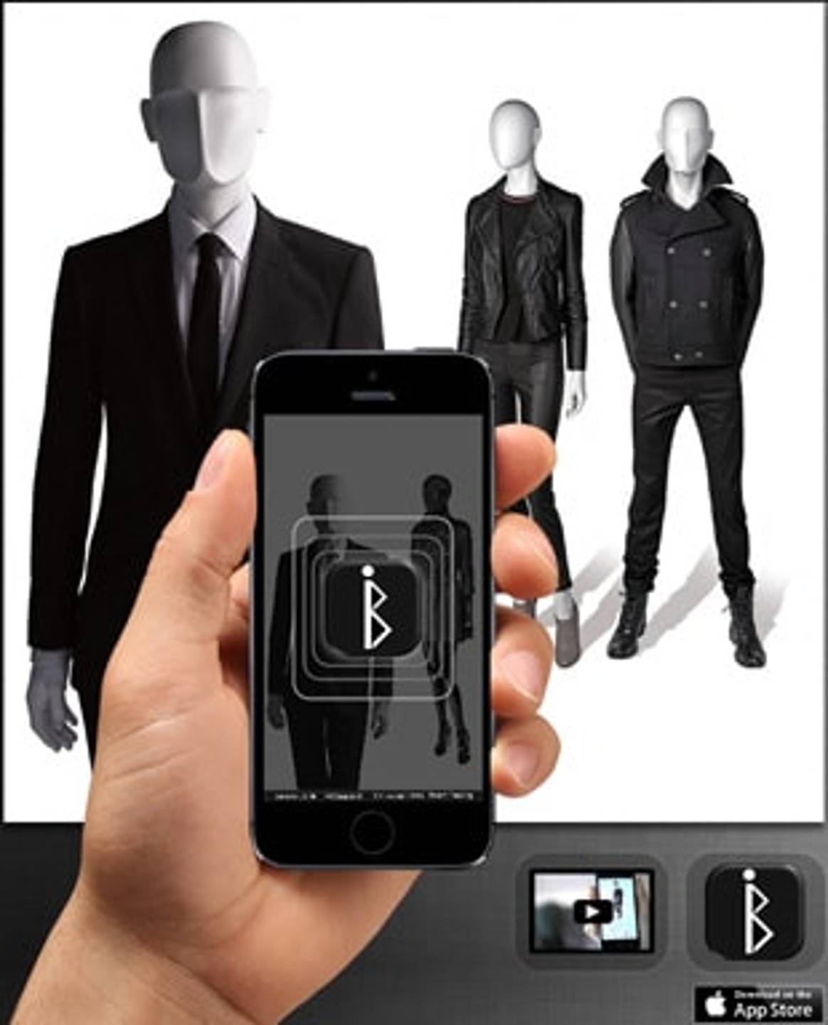 High-tech mannequins 'talk' to shoppers via mobile app
