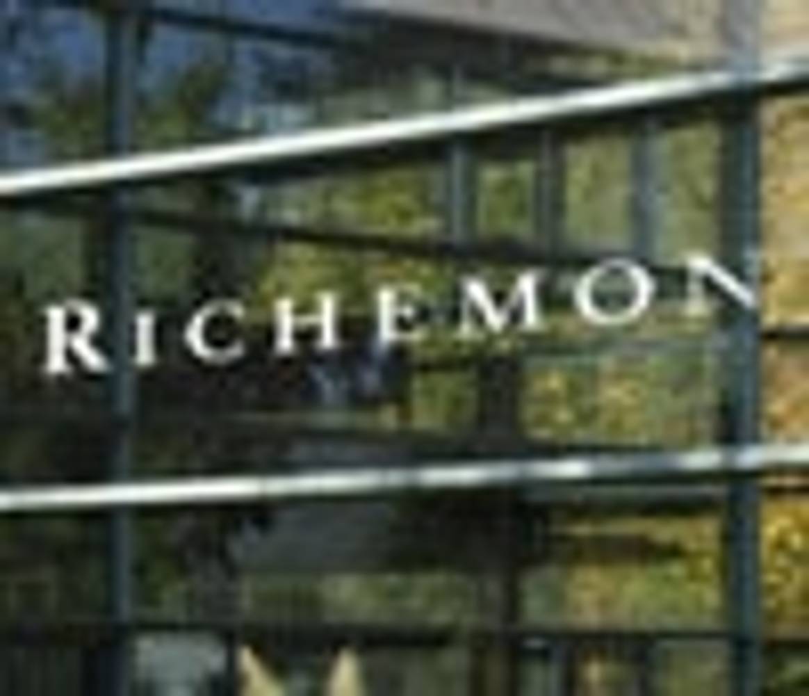 Richemont reports 5 percent rise in 2013 sales