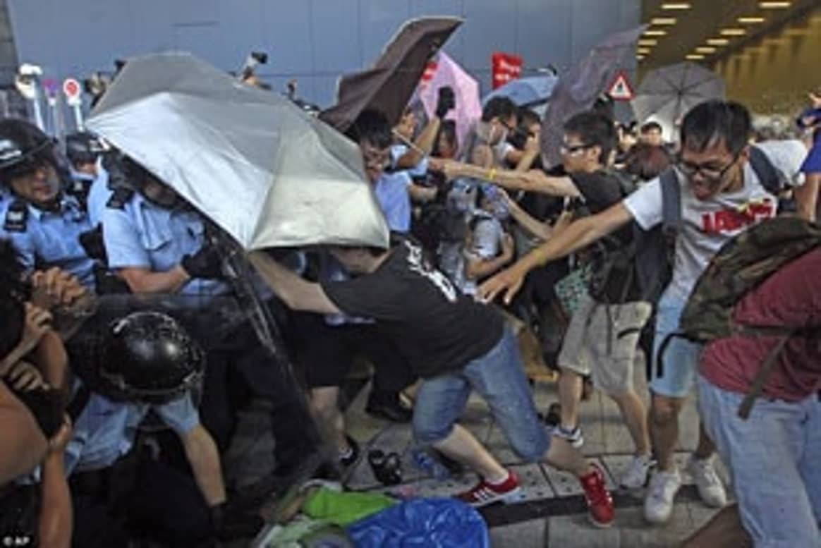 Hong Kong retailers set for protest losses