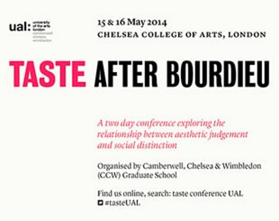 Taste After Bourdieu - Exploring the relationship between aesthetic judgement and social distinction