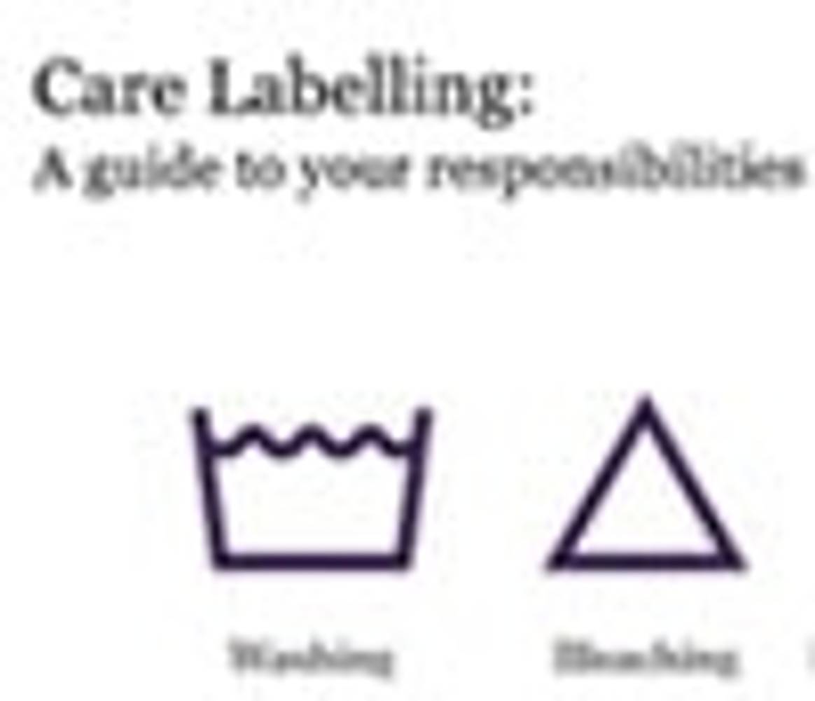 Fashion retailers sign up to UKFT care labelling