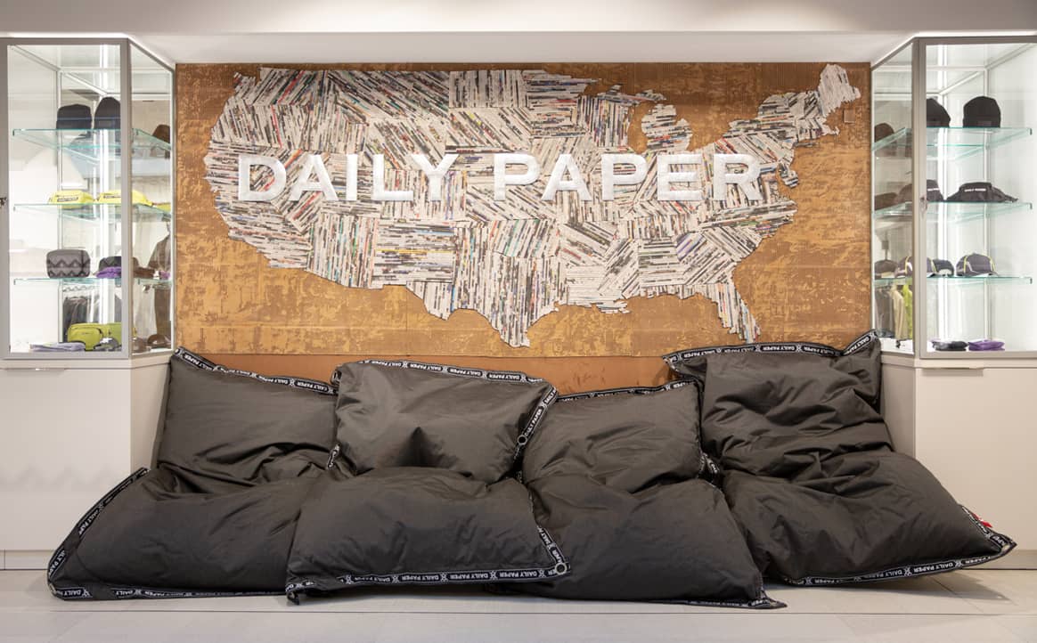 In beeld: Daily Paper opent eerste winkel in het buitenland