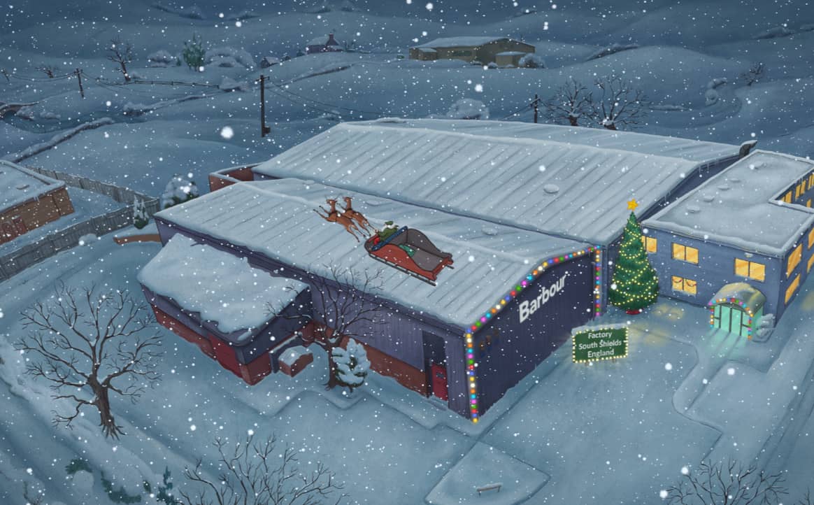 Barbour places sustainability at the heart of Christmas campaign