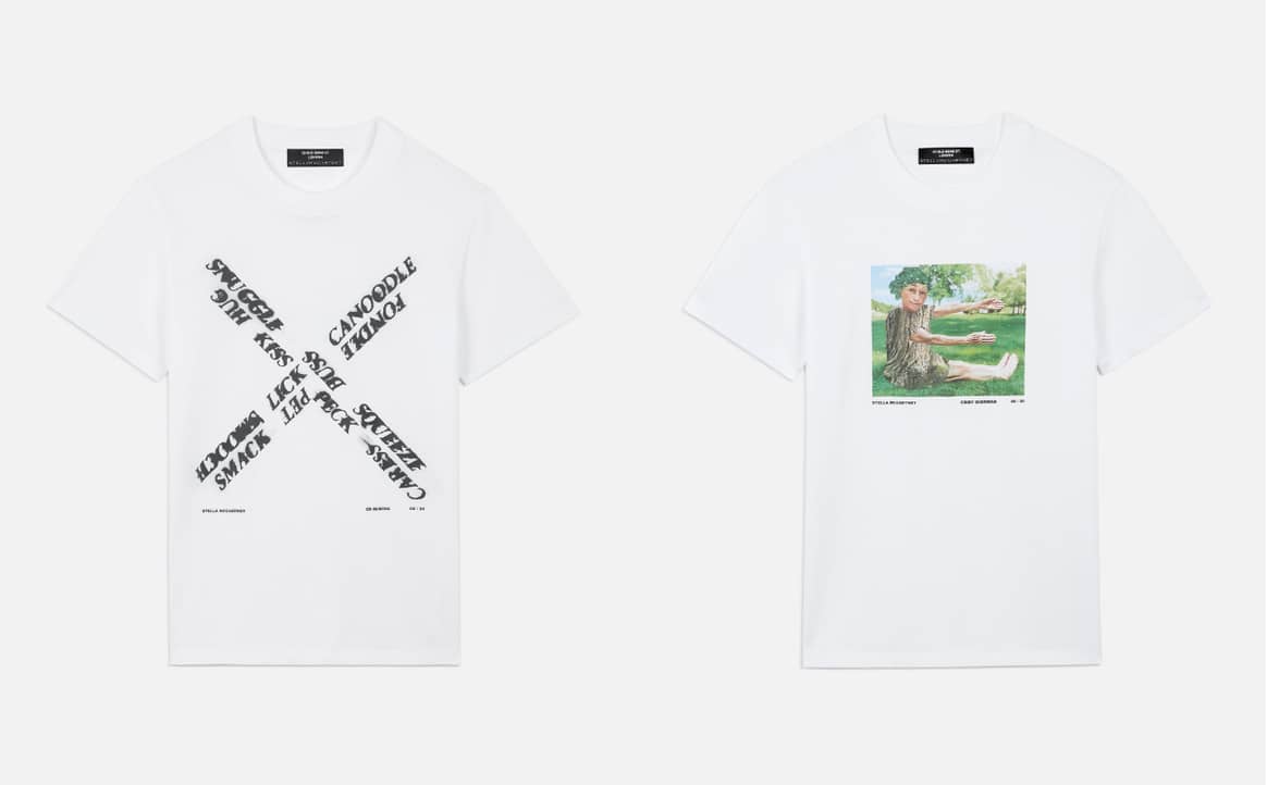 Stella McCartney launches charity T-shirts inspired by A to Z Manifesto