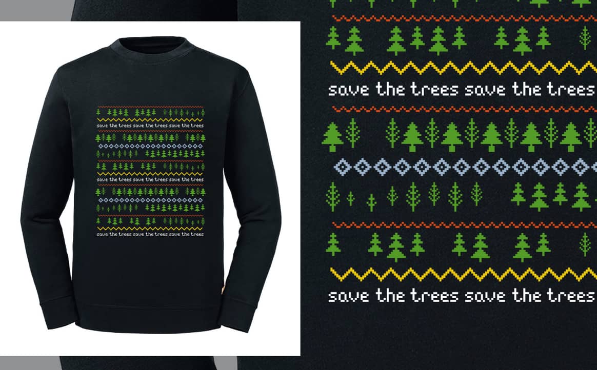 Icon launches reversible eco-friendly Christmas jumpers