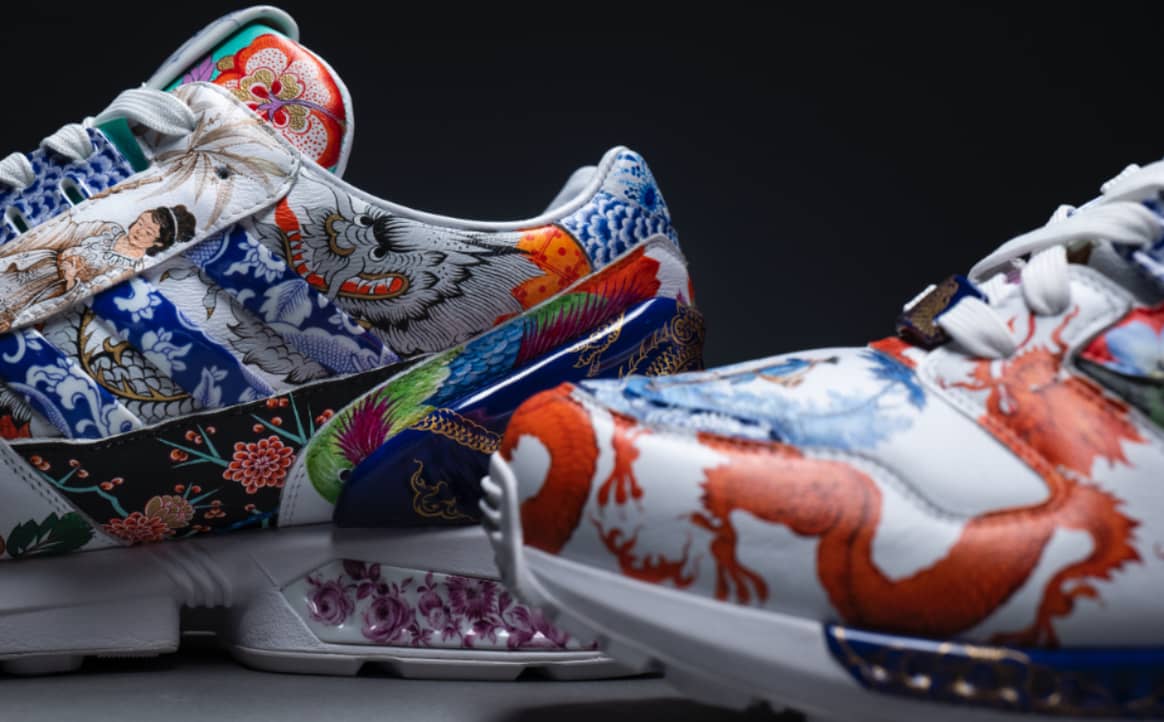 Adidas im Porzellanladen – Sneaker mit Meissen werden für guten Zweck versteigert