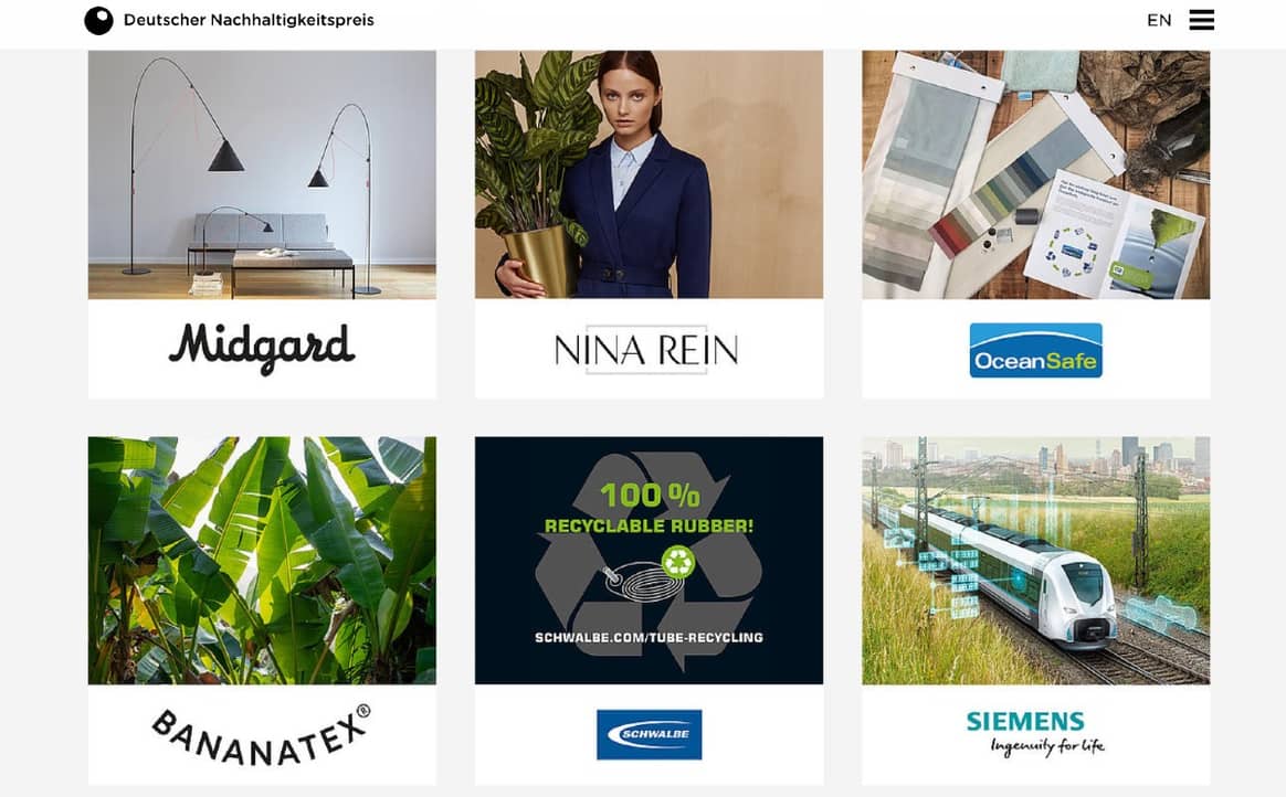 These are the winners of the first German Sustainability Award Design 2021