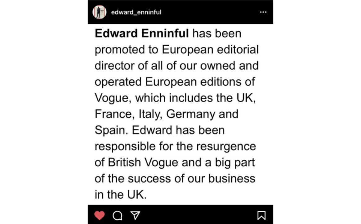 Vogue: Edward Enninful wird European Editorial Director