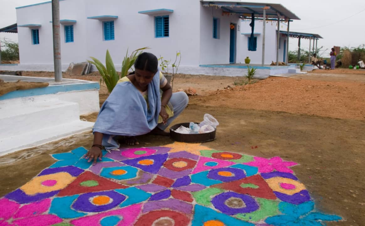 La empresa andaluza Silbon finaliza la construcción de una aldea para mujeres desfavorecidas en la India