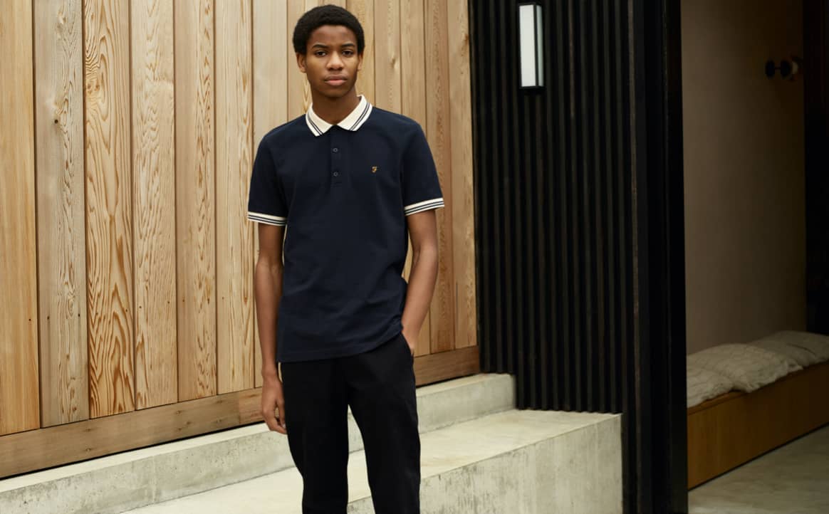 Farah introduces 100 percent organic cotton into core lines